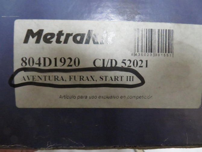 cilindro metrakit derbi variant furax start 3