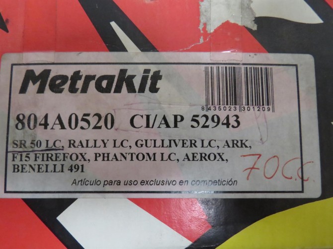 cilindro metrakit yamaha aerox