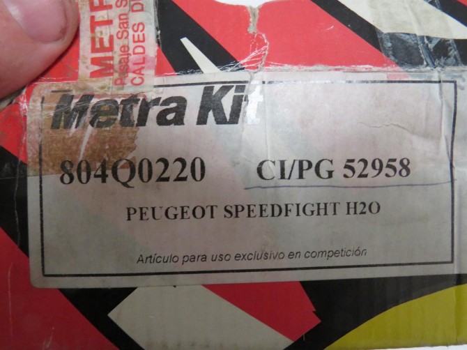 cilindro metrakit peugeot speddfight h2o